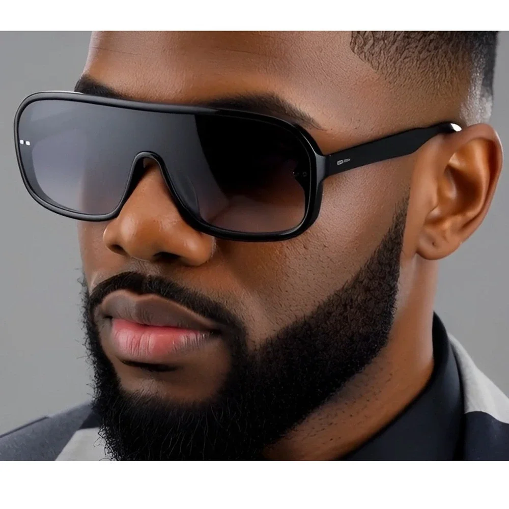 Men‎ Sunglasses Black Lens Street Wear Outdoor UV400 Protection Light Weight New
